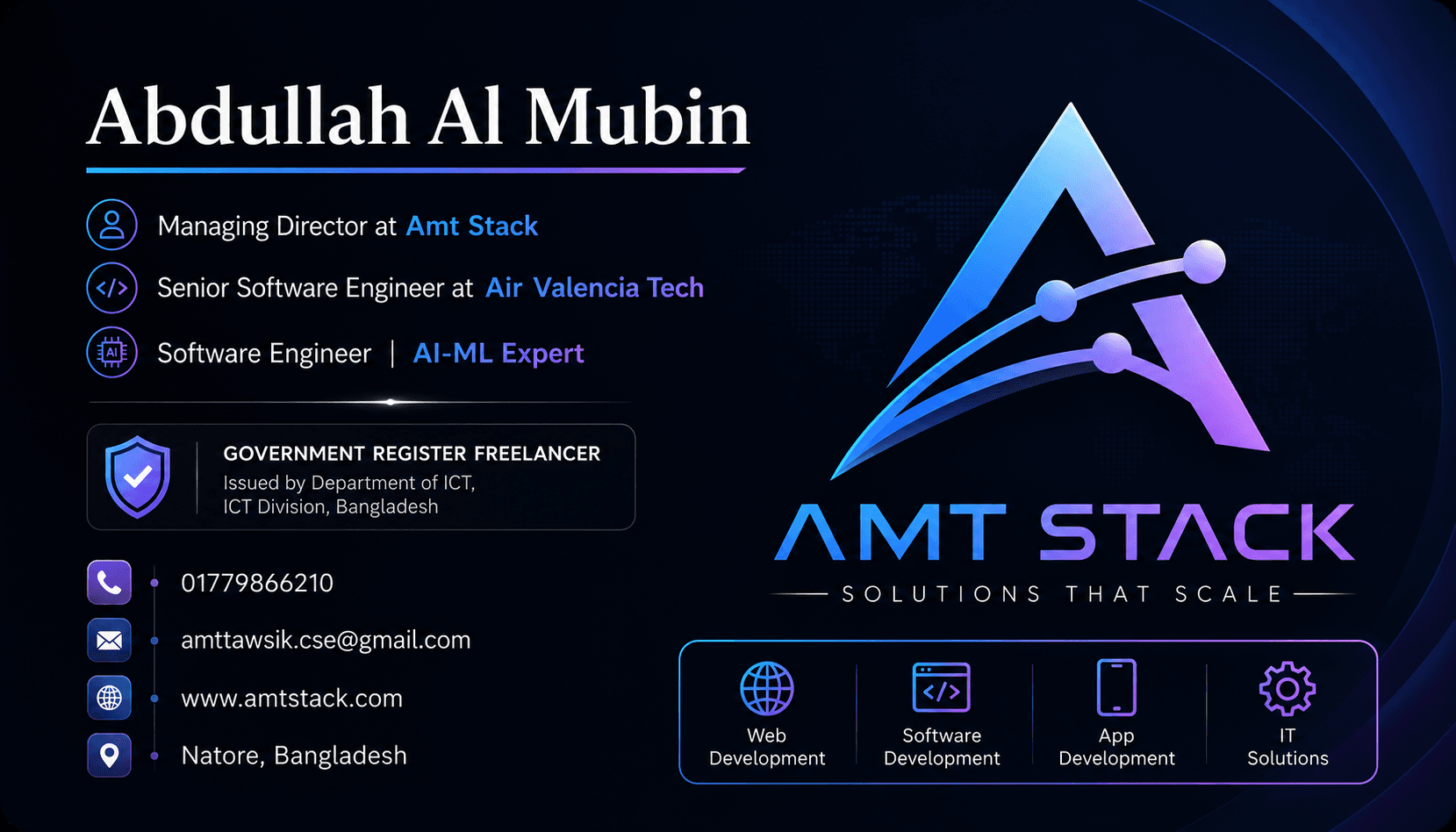 Business Card — Front